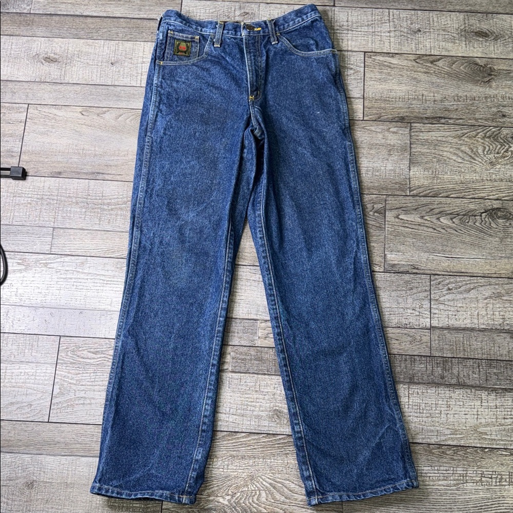 Cinch WRX Flame Resistance Men's Work Denim Classic Blue Straight Jeans